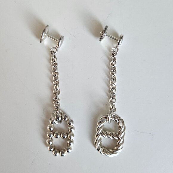 Hermes Parade Earrings in Sterling Silver - Picture 2 of 6